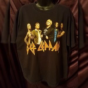 Def Leppard Tour 2007 Concert Tee XL